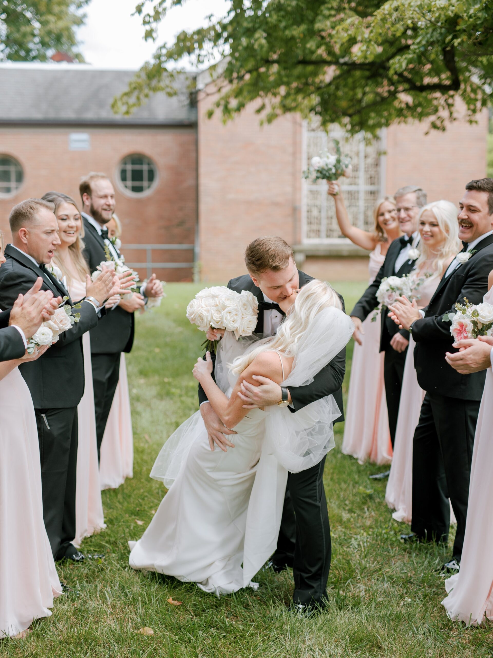 wedding party photo