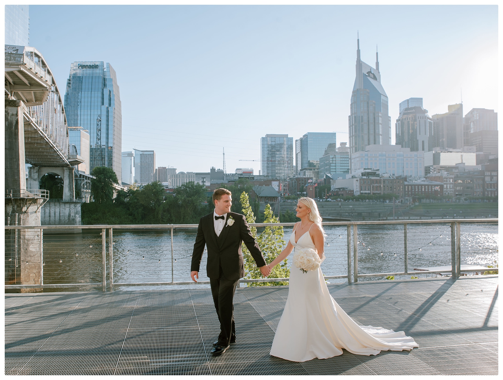 the bridge building wedding