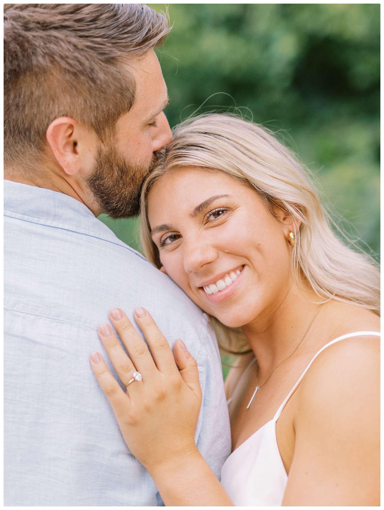 nashville engagement photos in summer