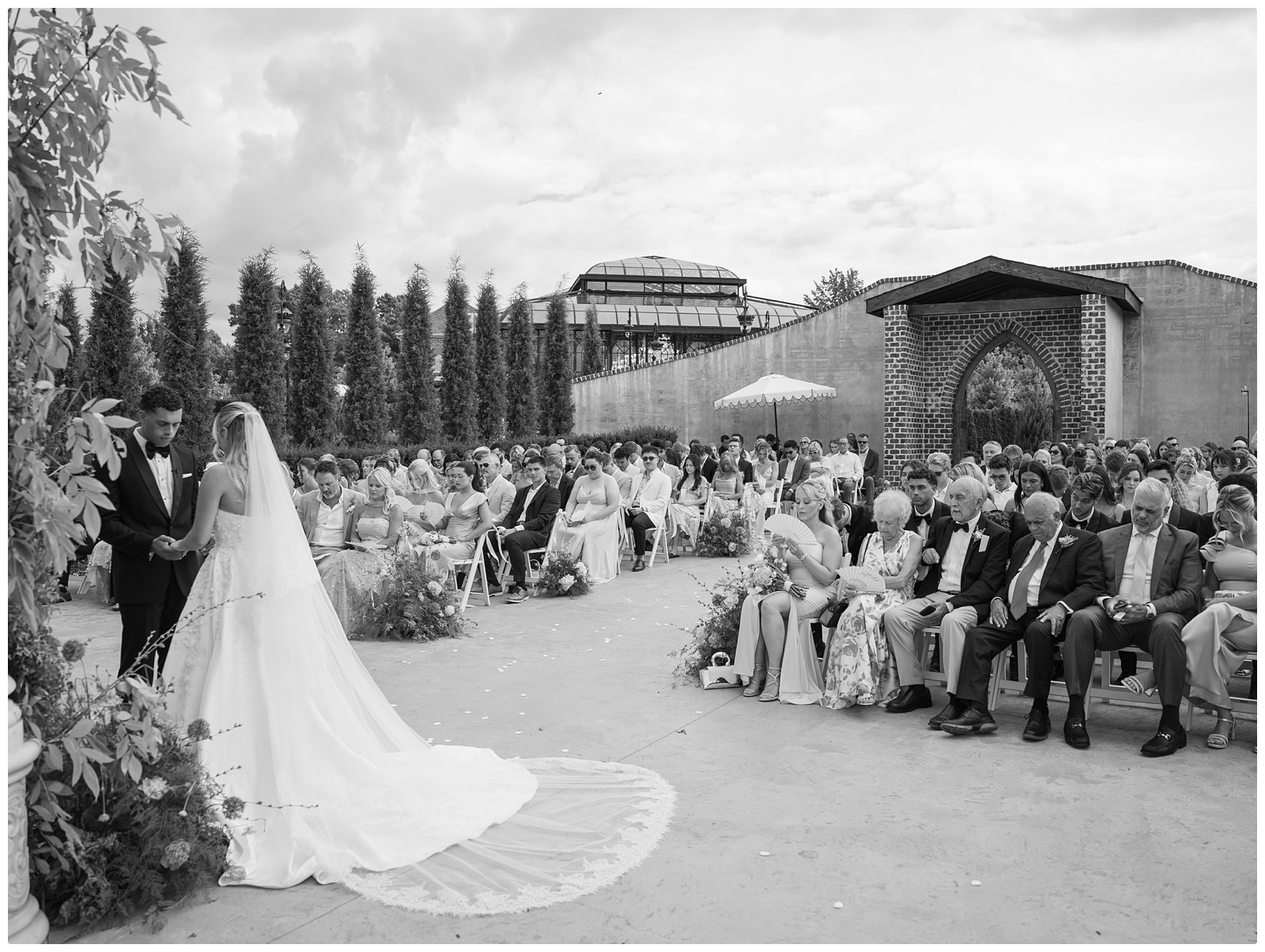 Blackberry ridge wedding ceremony
