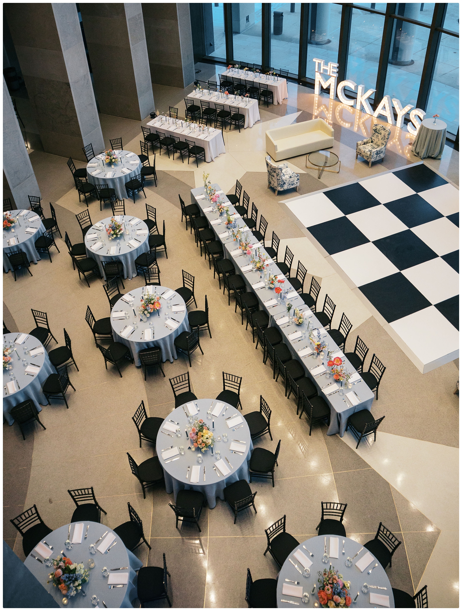 Tennessee State Museum wedding reception inspiration